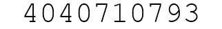 Number 4040710793.