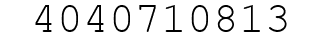 Number 4040710813.