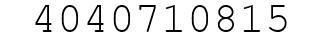 Number 4040710815.