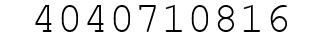 Number 4040710816.
