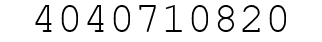 Number 4040710820.