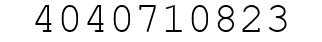 Number 4040710823.