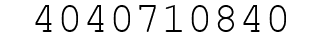 Number 4040710840.