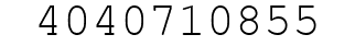 Number 4040710855.