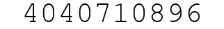 Number 4040710896.
