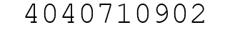 Number 4040710902.