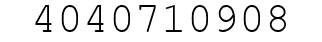 Number 4040710908.