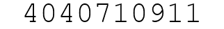 Number 4040710911.