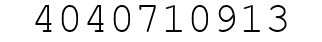 Number 4040710913.
