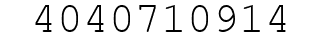 Number 4040710914.