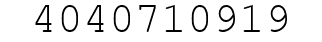 Number 4040710919.