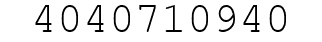 Number 4040710940.
