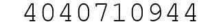 Number 4040710944.