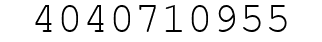 Number 4040710955.