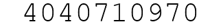 Number 4040710970.