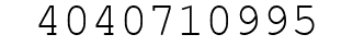 Number 4040710995.