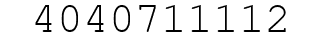 Number 4040711112.