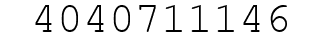 Number 4040711146.