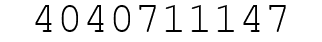 Number 4040711147.