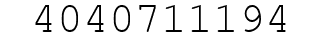 Number 4040711194.
