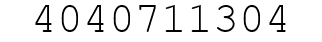 Number 4040711304.