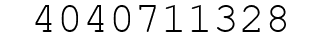 Number 4040711328.