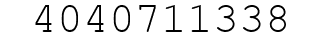 Number 4040711338.