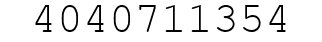 Number 4040711354.
