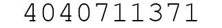 Number 4040711371.