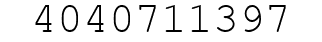 Number 4040711397.