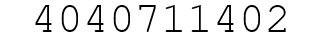 Number 4040711402.