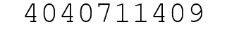 Number 4040711409.