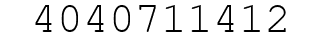 Number 4040711412.