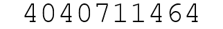 Number 4040711464.