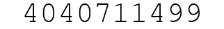 Number 4040711499.