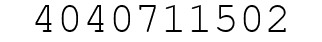 Number 4040711502.