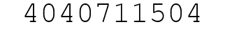 Number 4040711504.