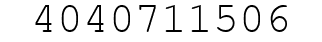 Number 4040711506.