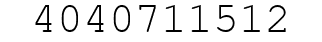 Number 4040711512.