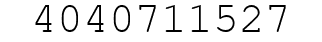 Number 4040711527.
