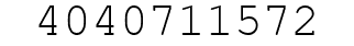 Number 4040711572.
