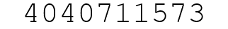 Number 4040711573.