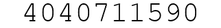 Number 4040711590.