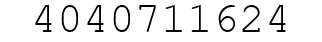 Number 4040711624.