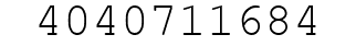 Number 4040711684.