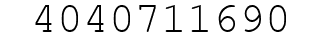 Number 4040711690.