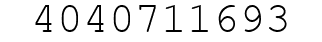 Number 4040711693.