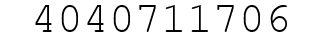 Number 4040711706.
