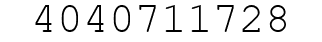 Number 4040711728.