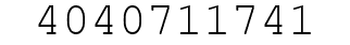 Number 4040711741.